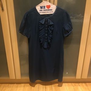 Forever21 Royal Blue Dress With Ruffles Size M